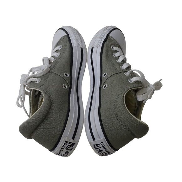 Converse All Star Low Top Canvas Sneakers Women Size 8 Gray Casual Shoes 562039F - Picture 6 of 8